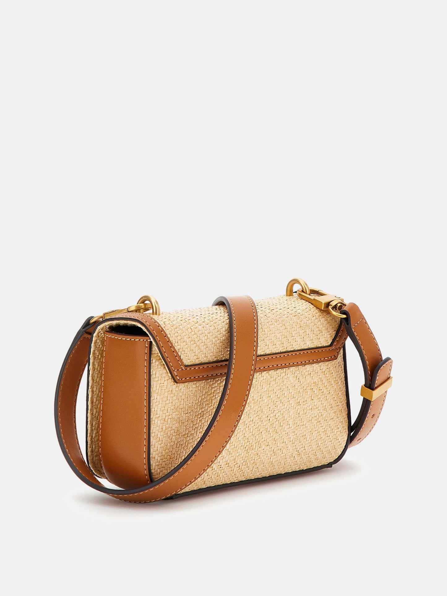 G Status straw mini crossbody bag