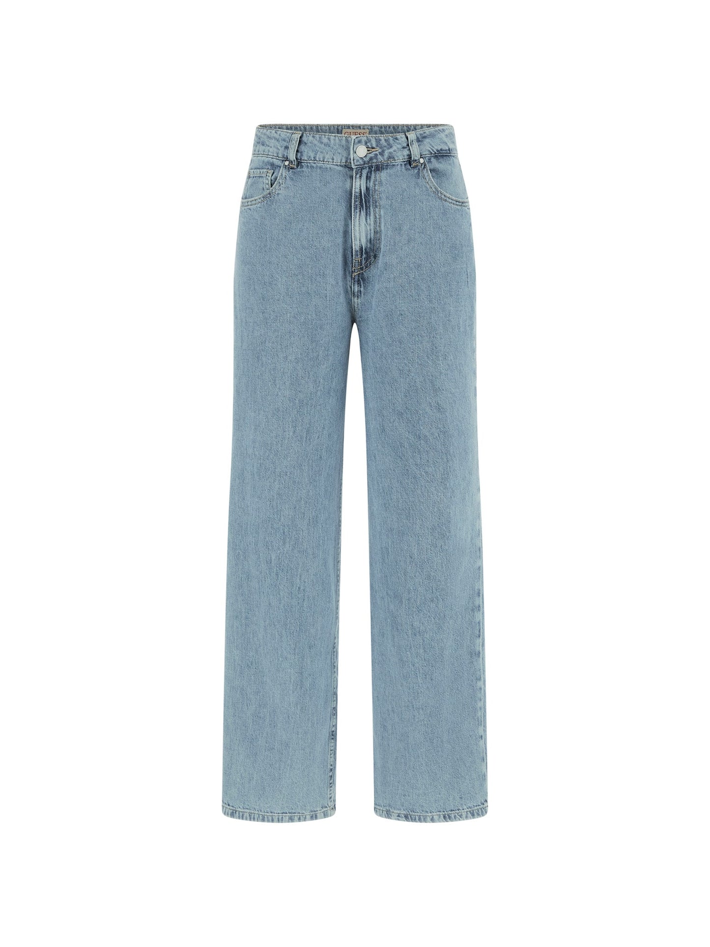 Wide leg denim pant