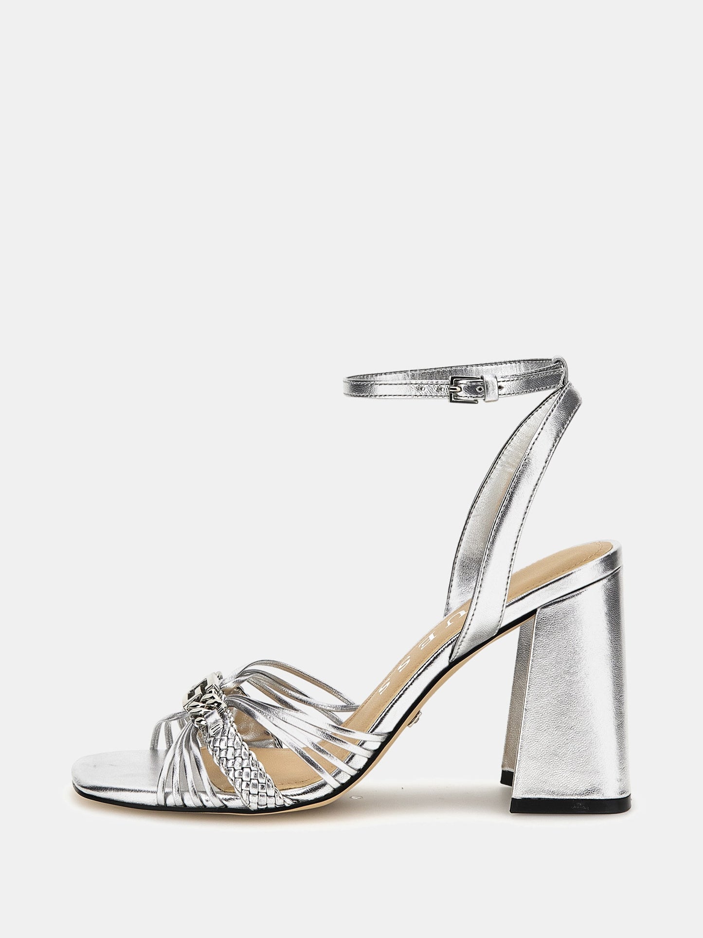 Keelan foiled sandals