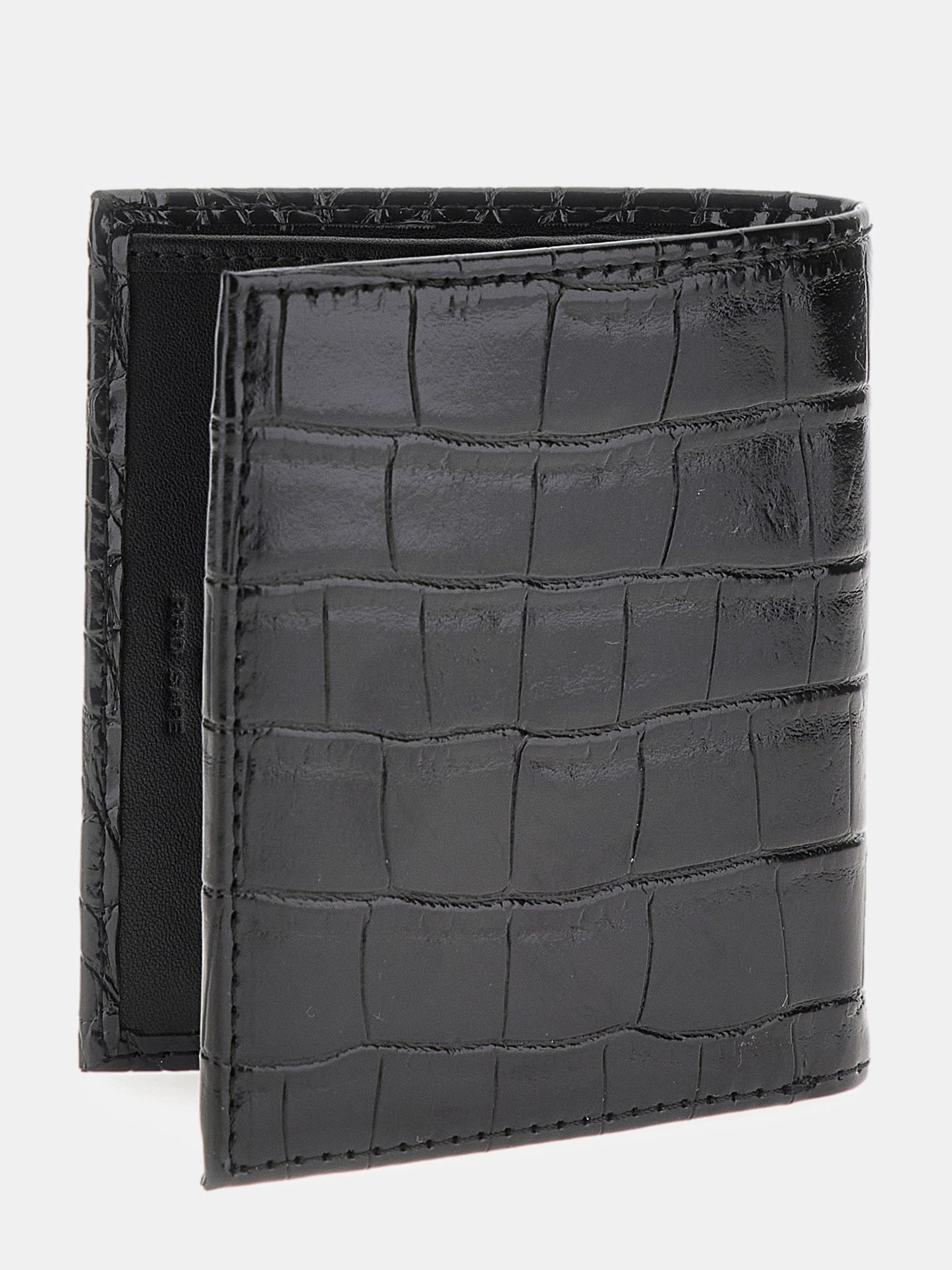 Mito croc-print wallet
