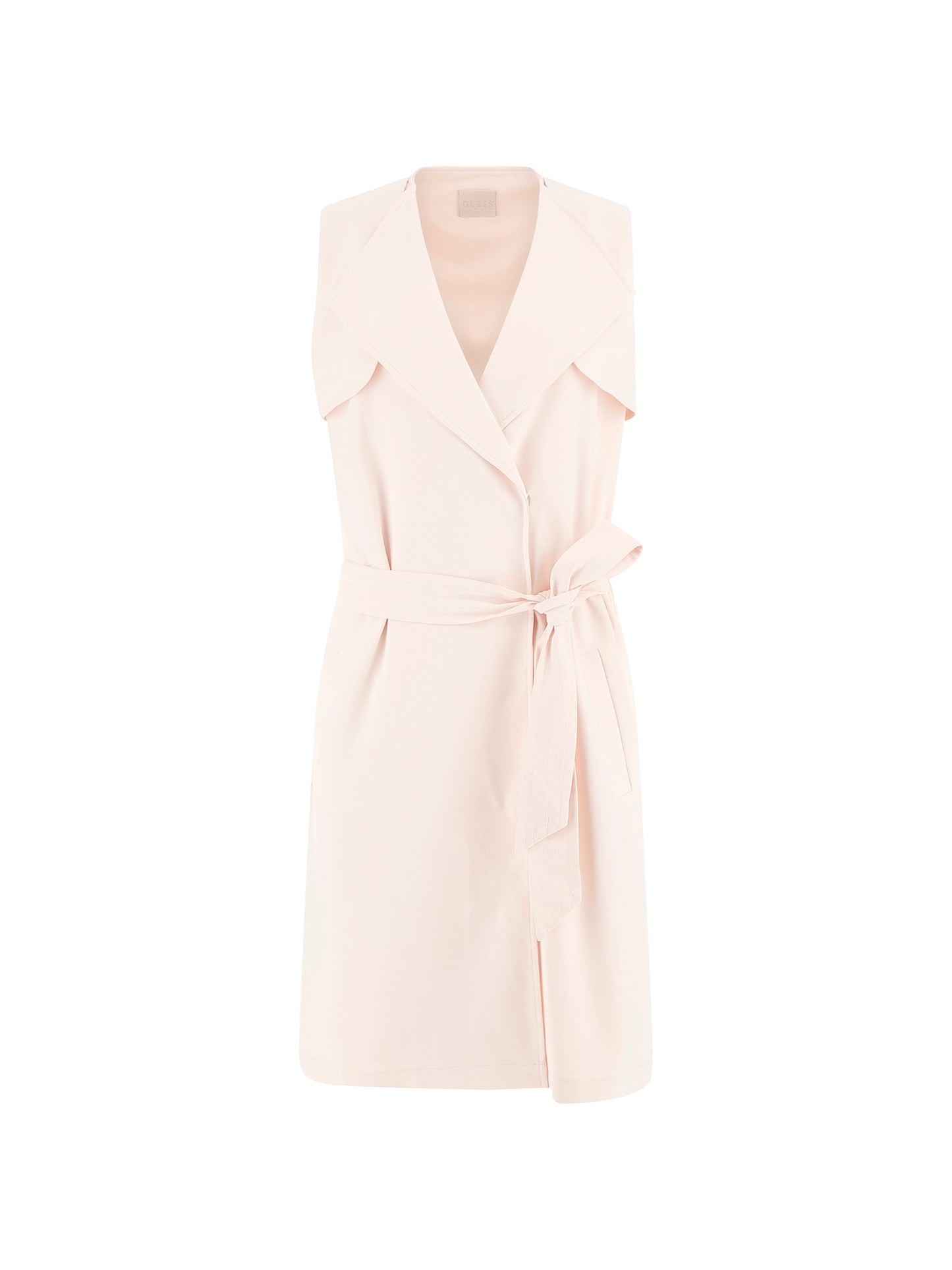 Belted mini wrap up dress_Women