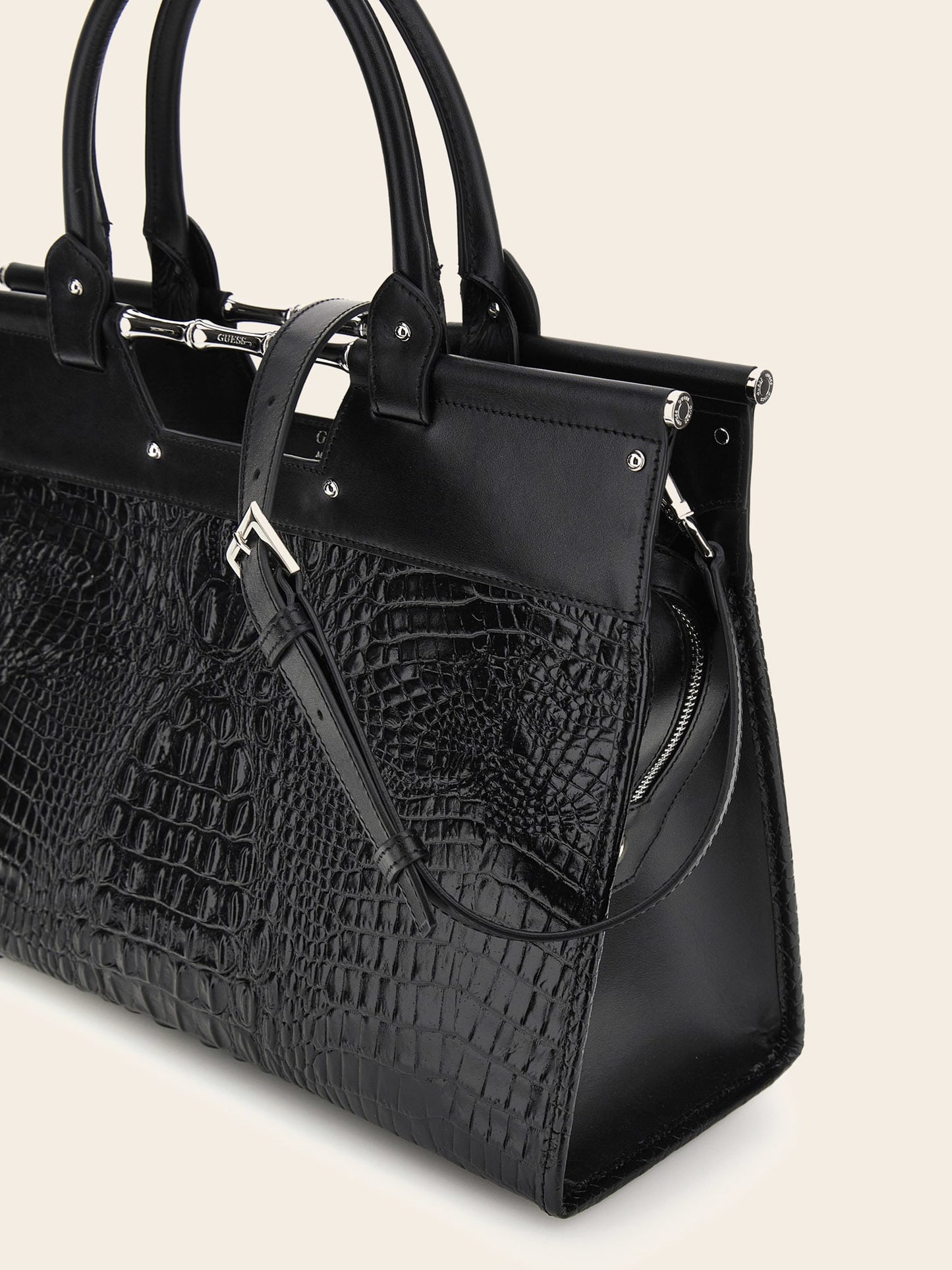 Iris genuine leather handbag