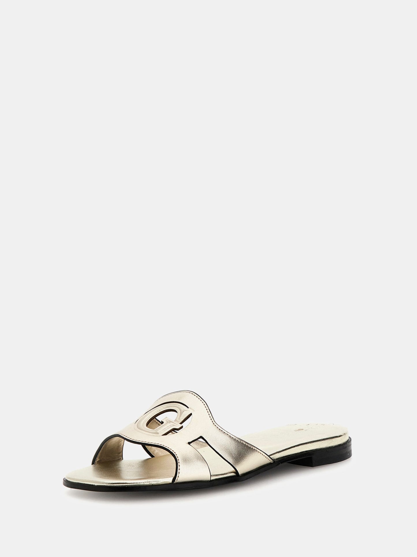 Ciella foiled leather sandals