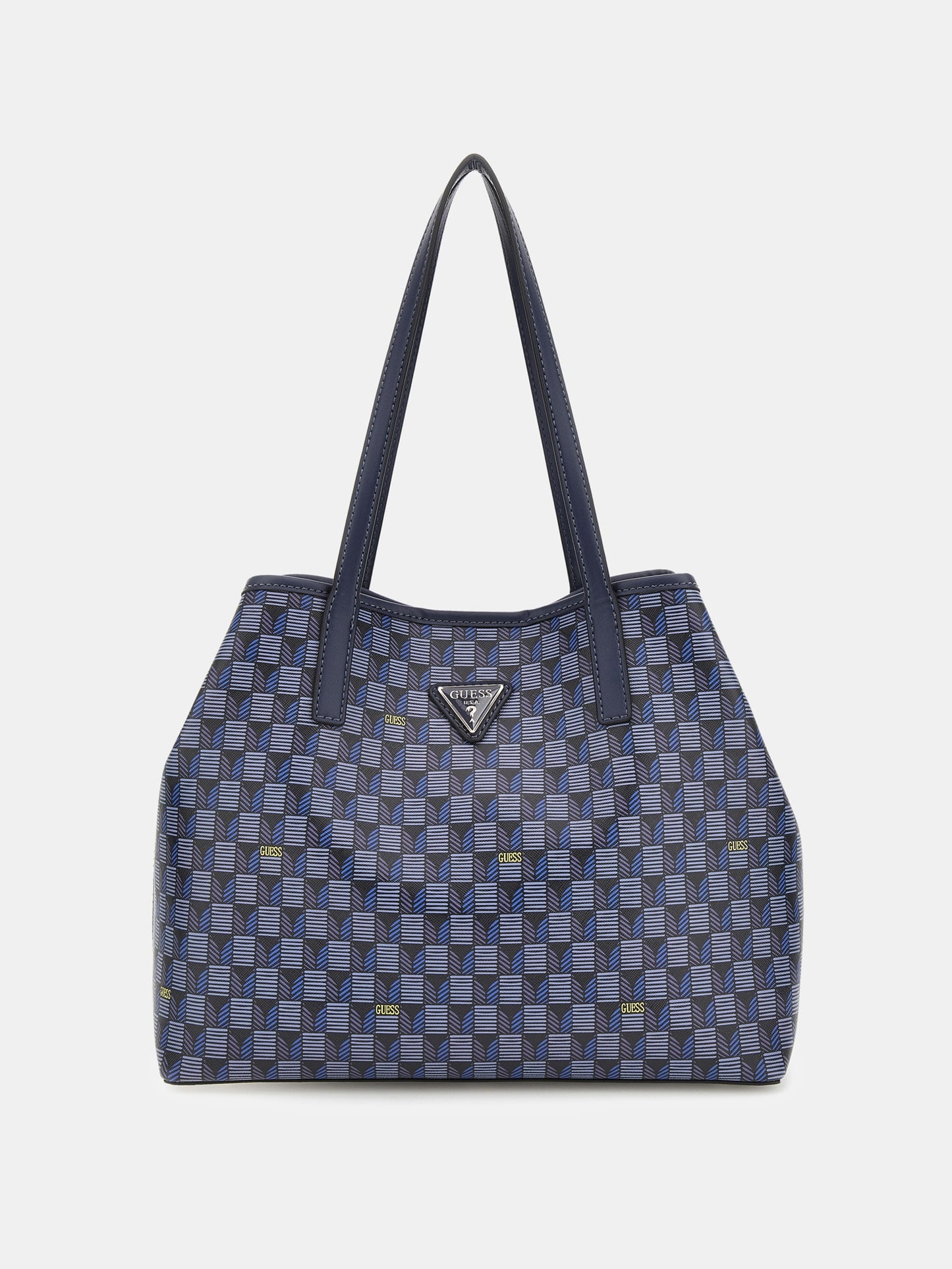 Vikky geometric-print shoulder bag
