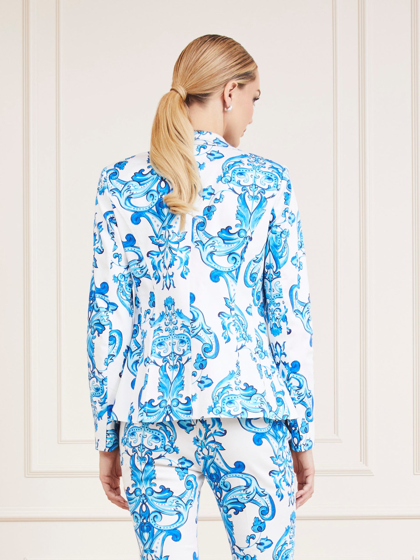 Marciano all over print blazer