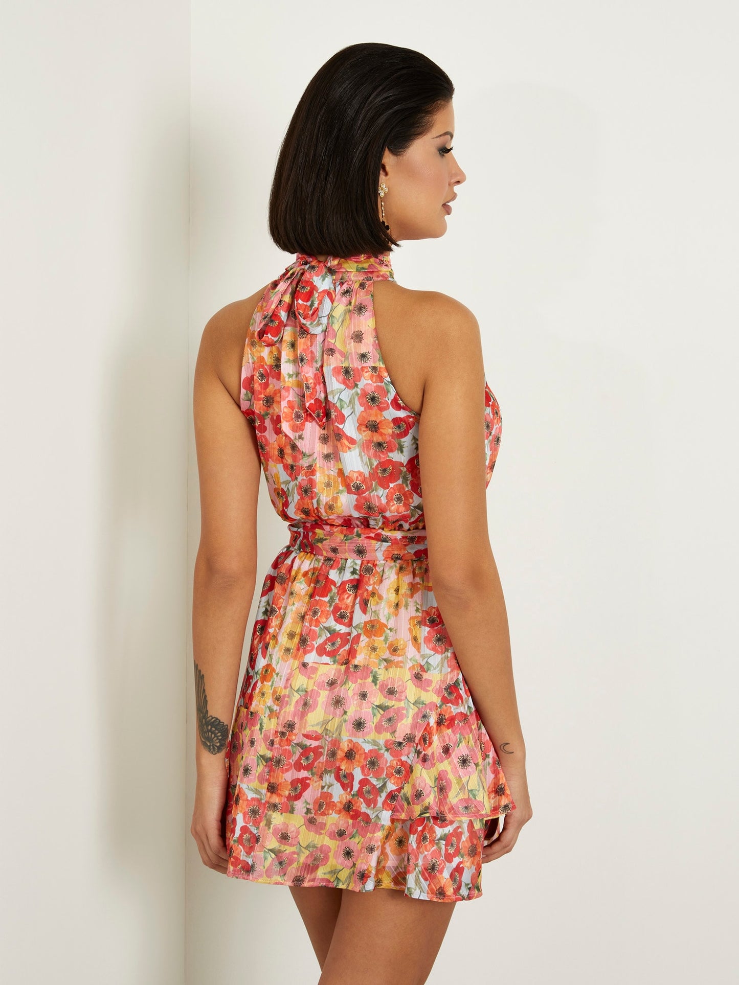 Floral mini dress