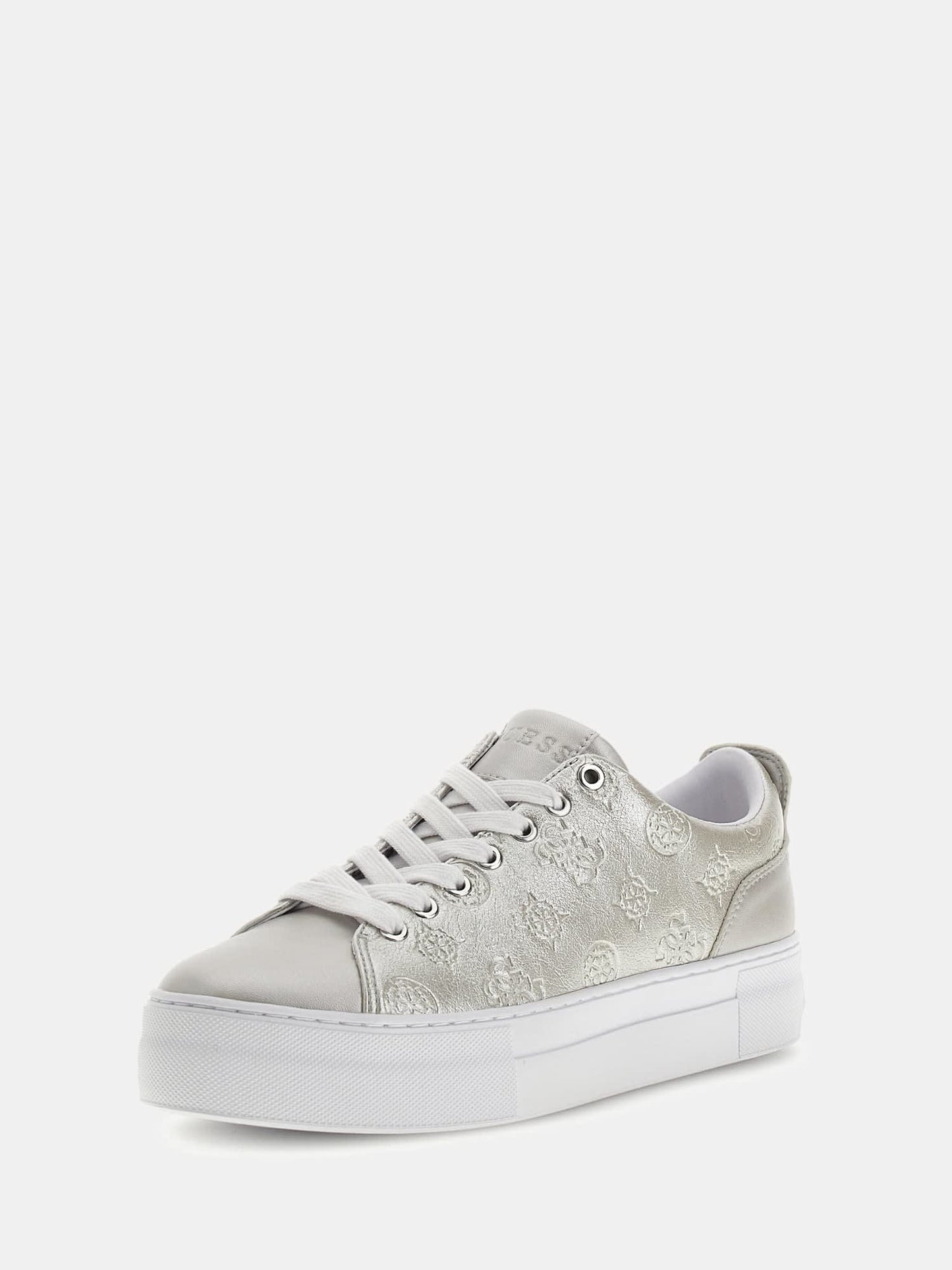 Gianele laminated sneakers