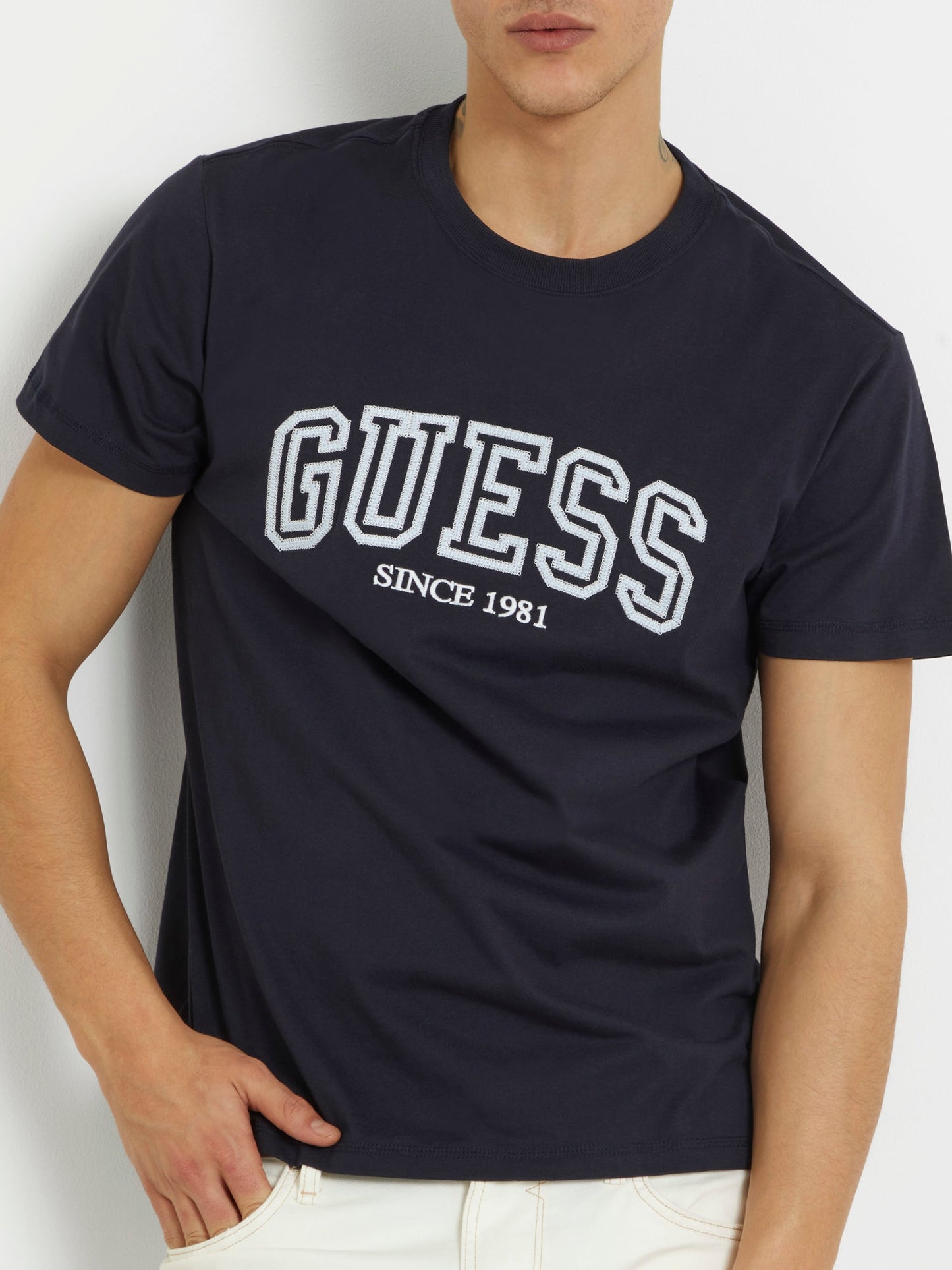Embroidered logo t-shirt