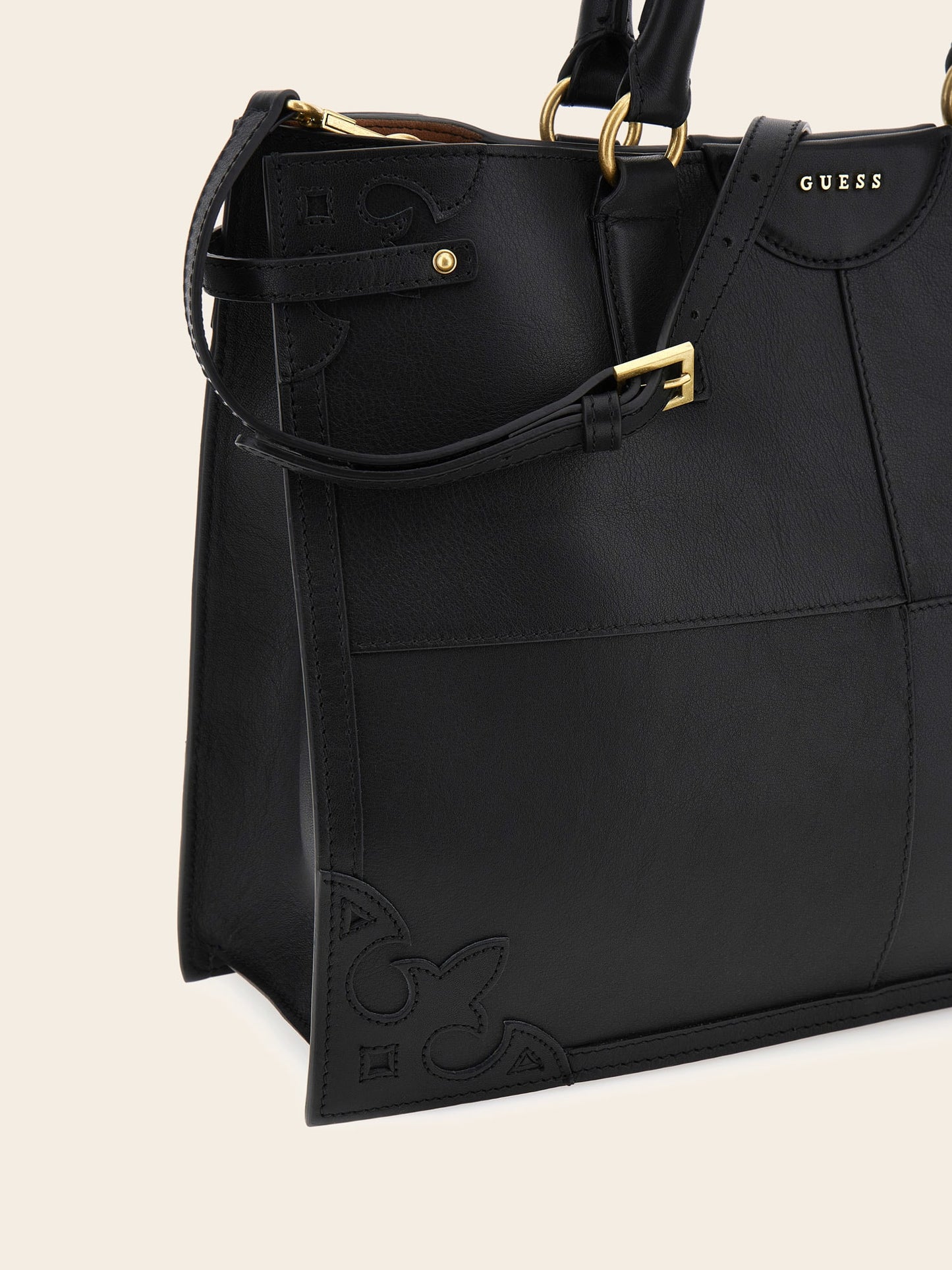 Isa genuine leather handbag