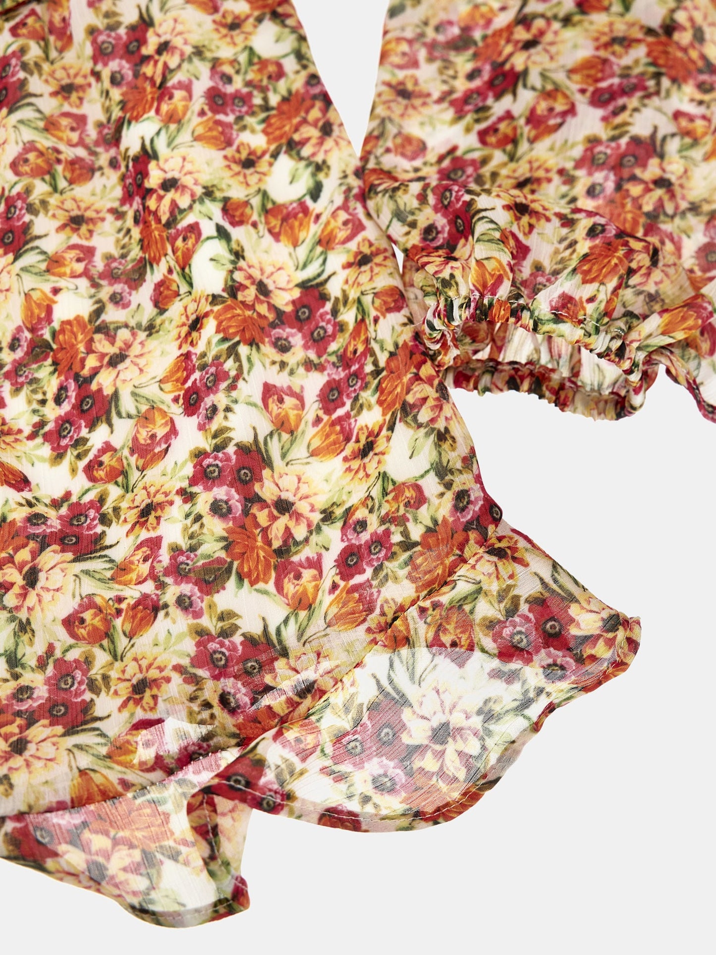 Floral print jumpsuit