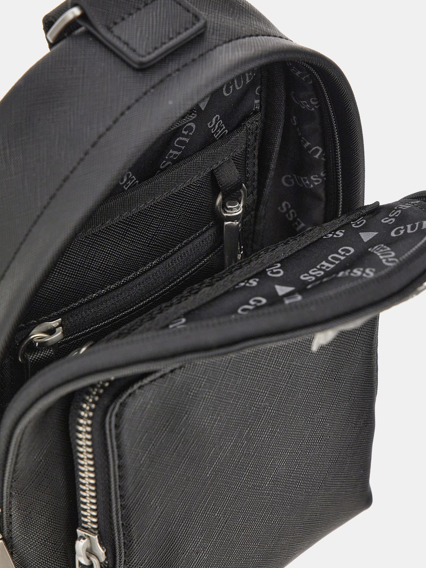 Milano saffiano mini backpack with strap
