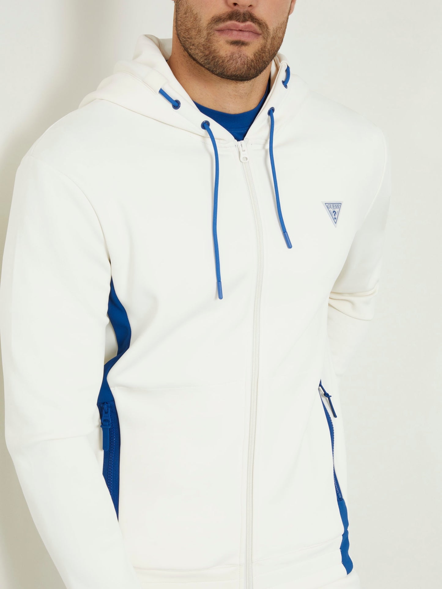 Tech scuba zip sweatshirt