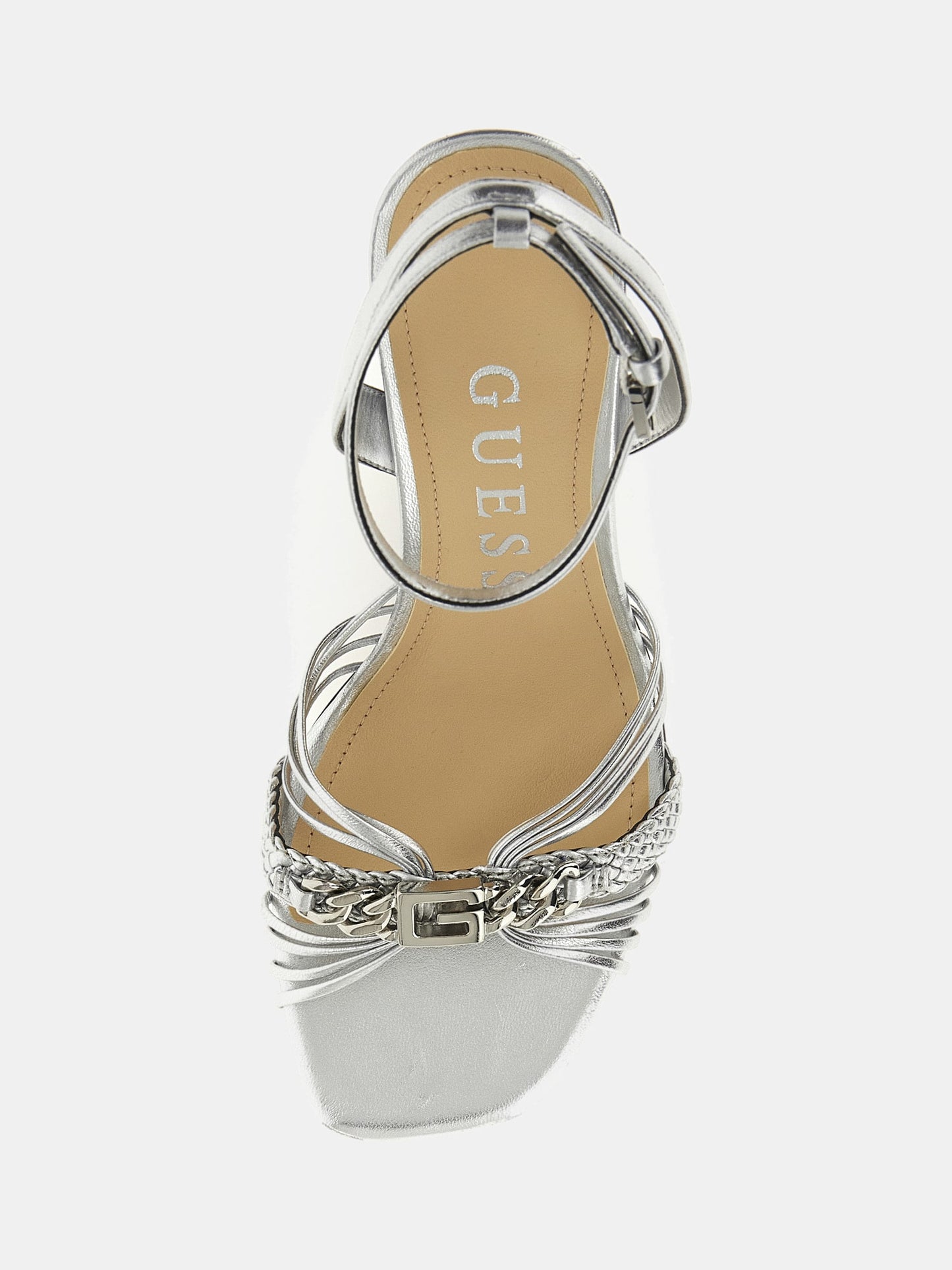 Keelan foiled sandals
