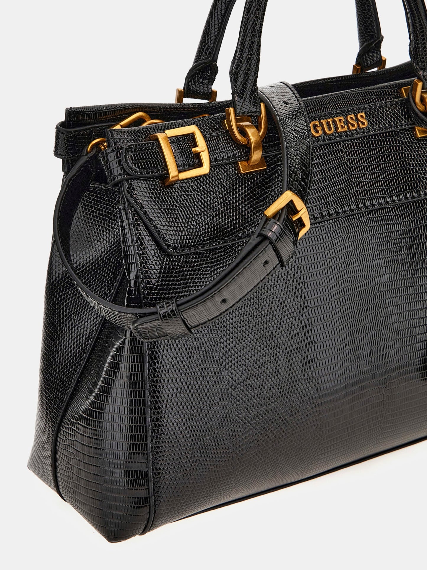 Sestri croc-print handbag