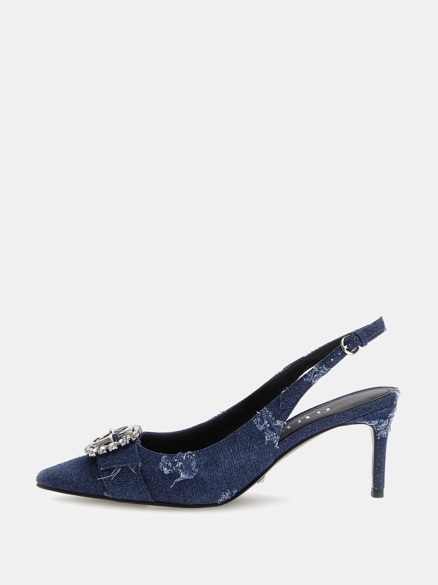 Branca denim sling backs