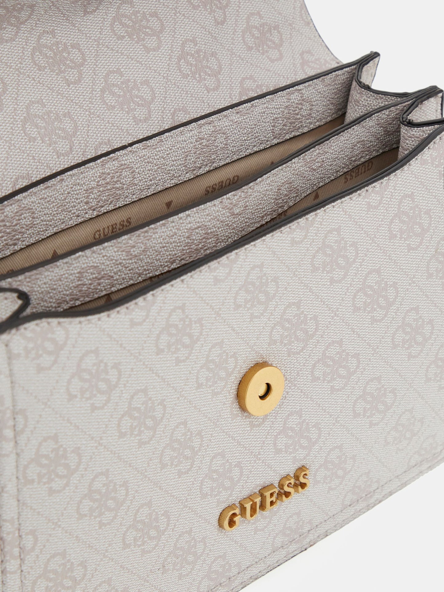 G James 4G peony logo crossbody bag