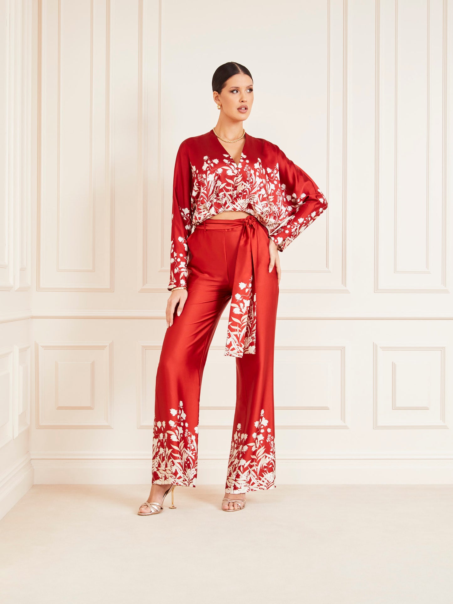 Marciano all over print blouse