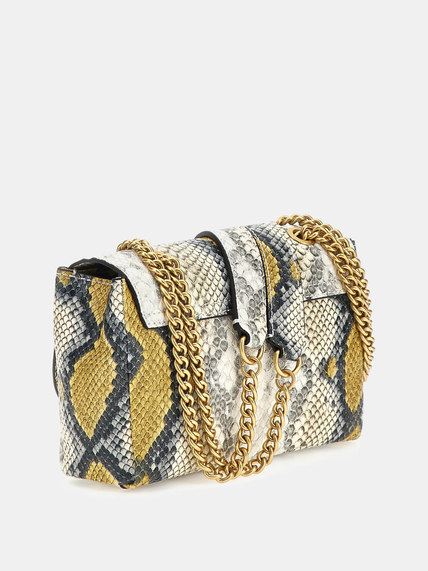 Cosette python-print mini crossbody