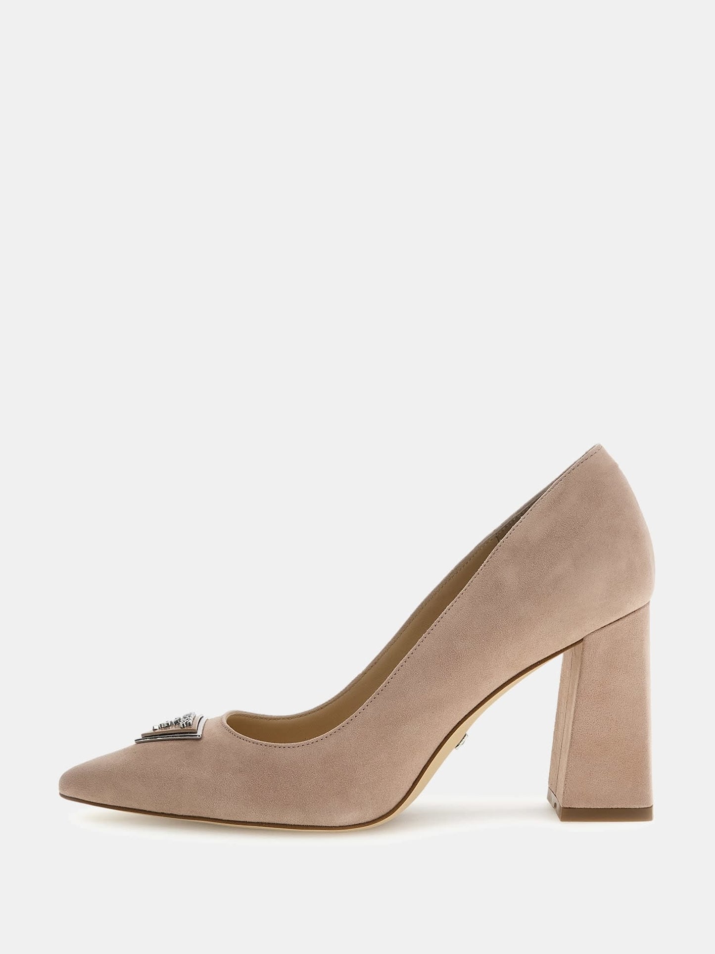 Barson suede court shoes