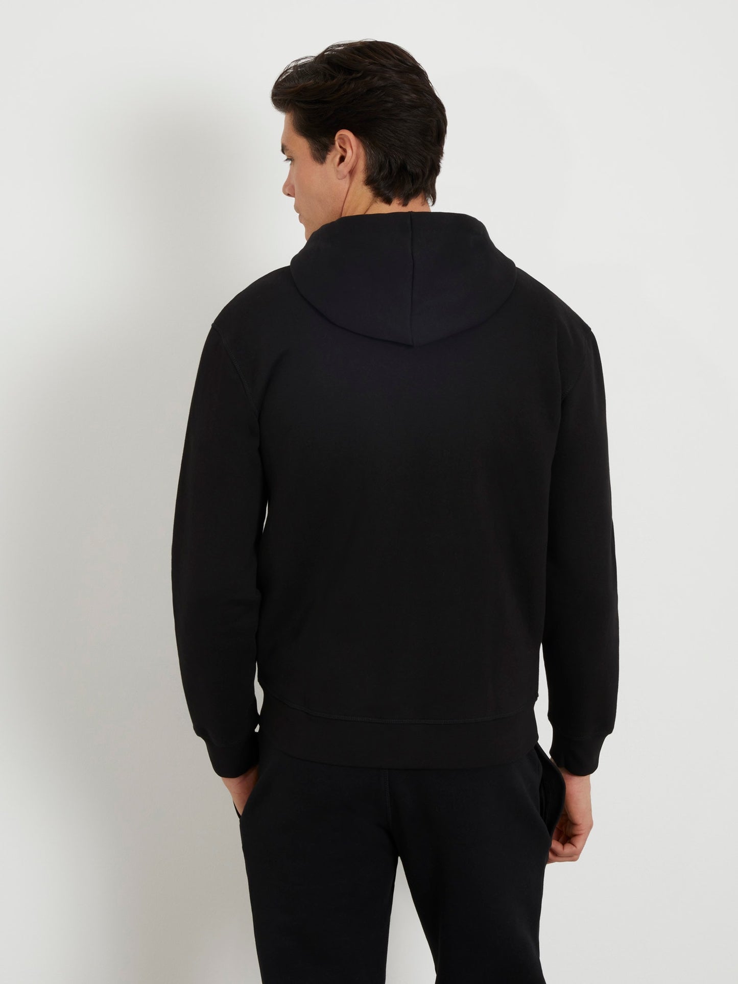 Zip fastening sweatshirt