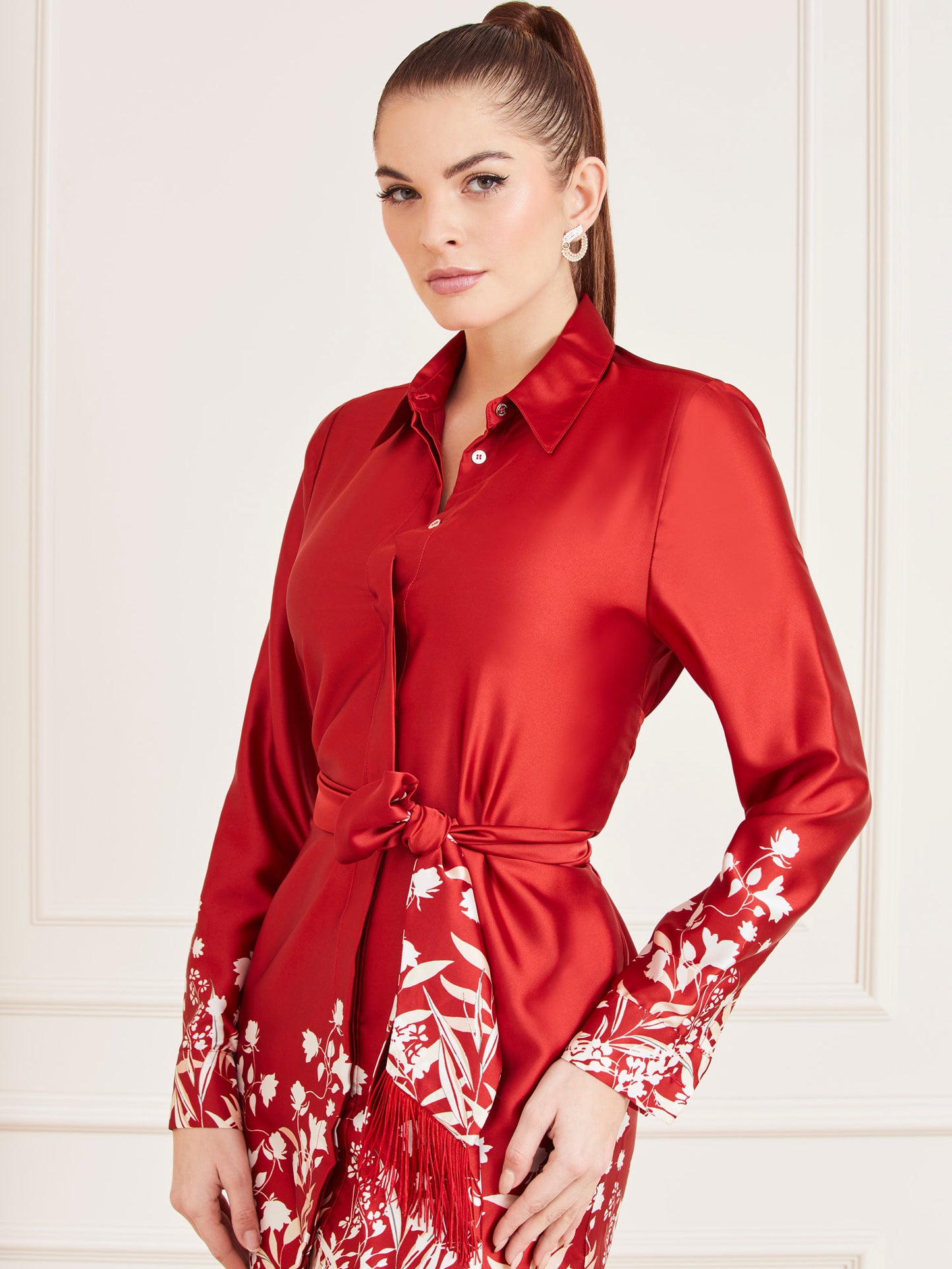 Marciano floral print mini dress