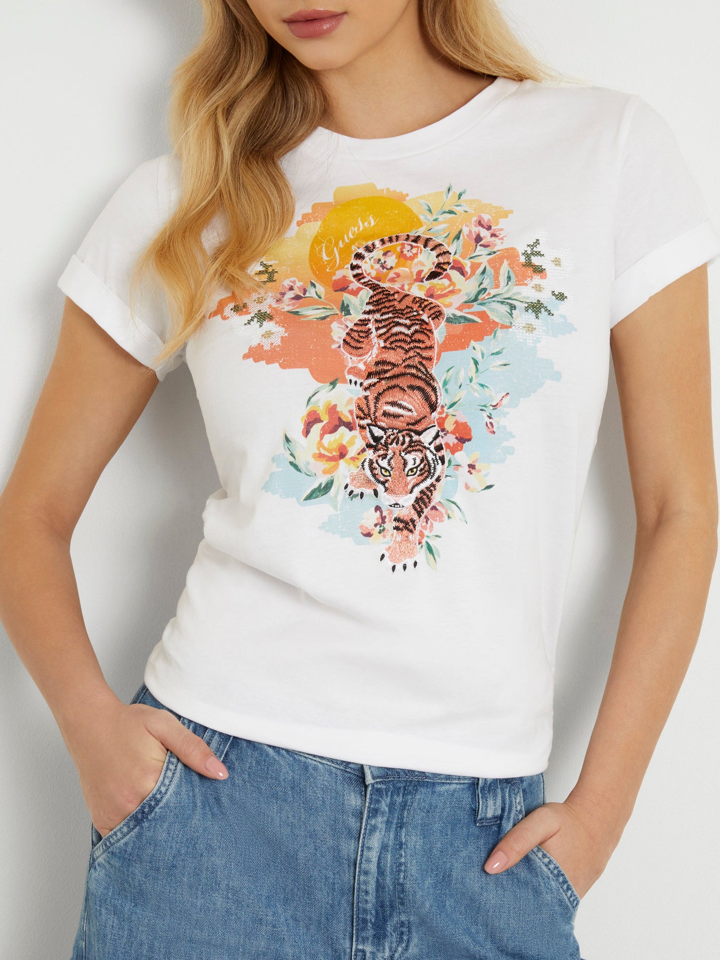 Front print t-shirt