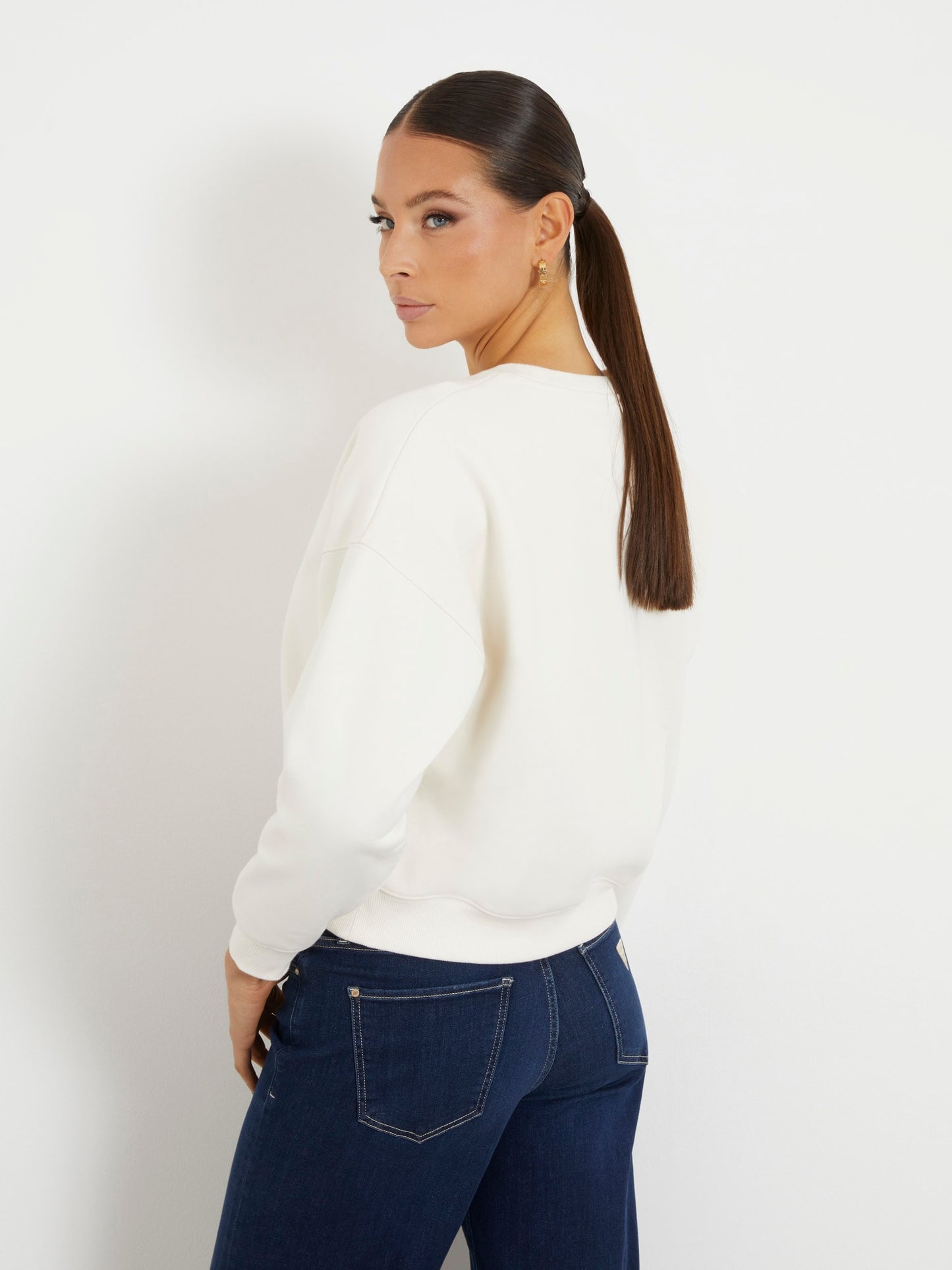 Triangle logo sweatshirt