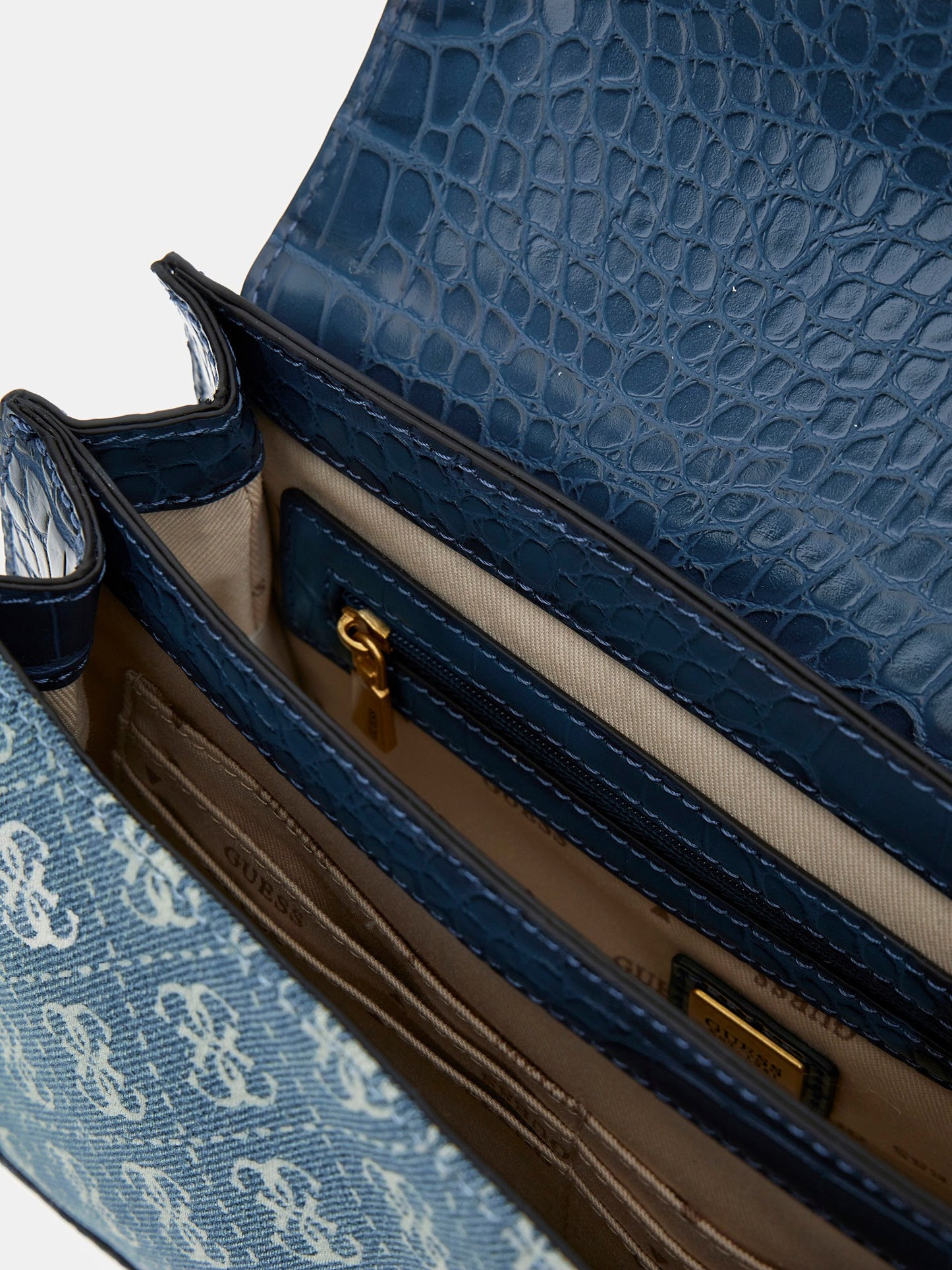G James logo mini crossbody bag