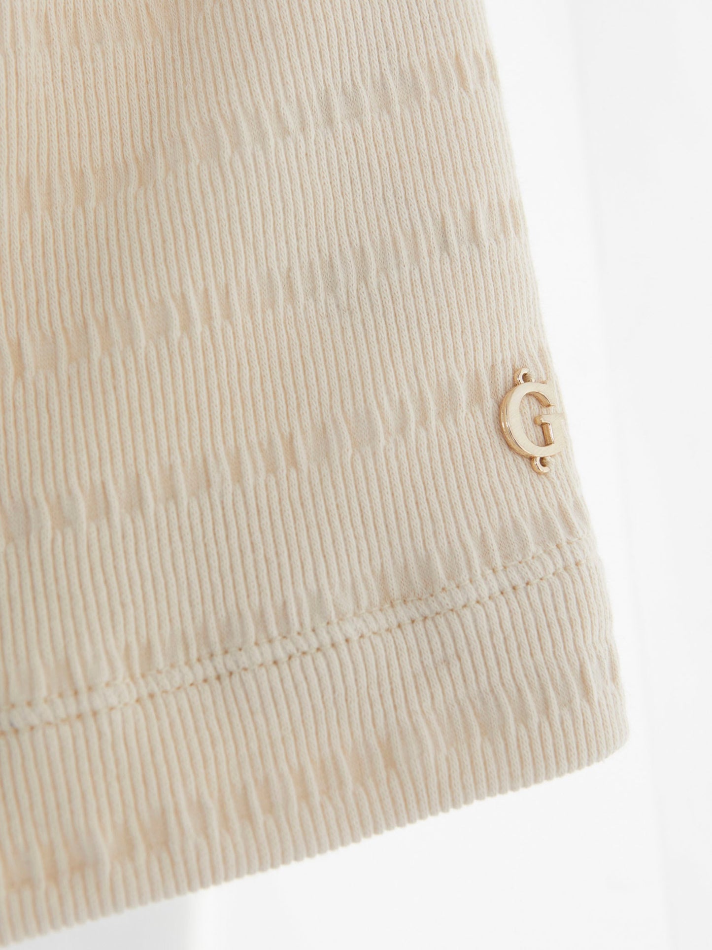 Striped jersey top