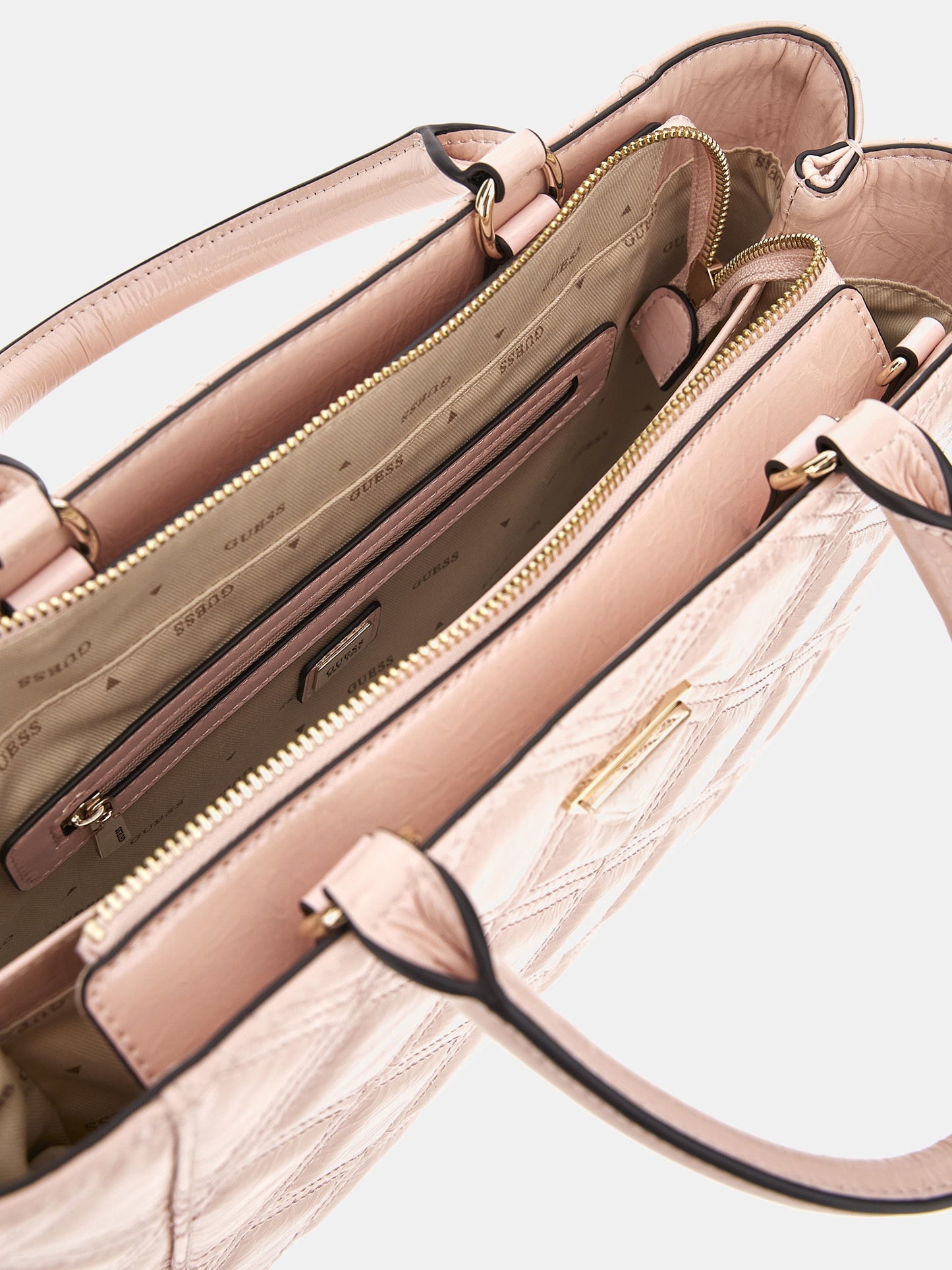 Deesa patent handbag