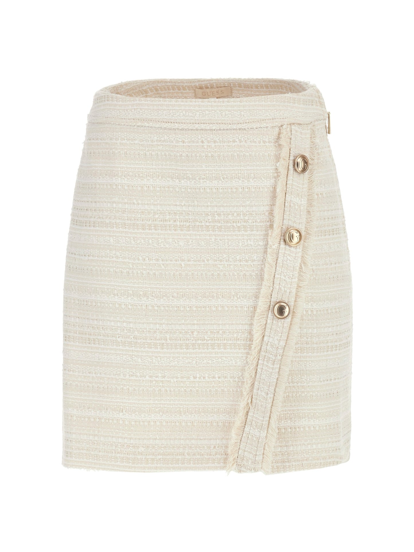 Tweed mini skirt