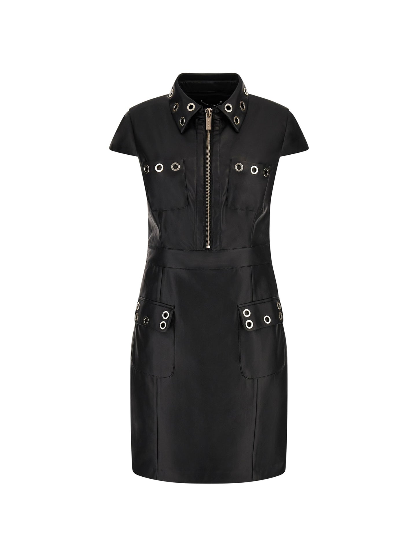 Marciano faux leather mini dress