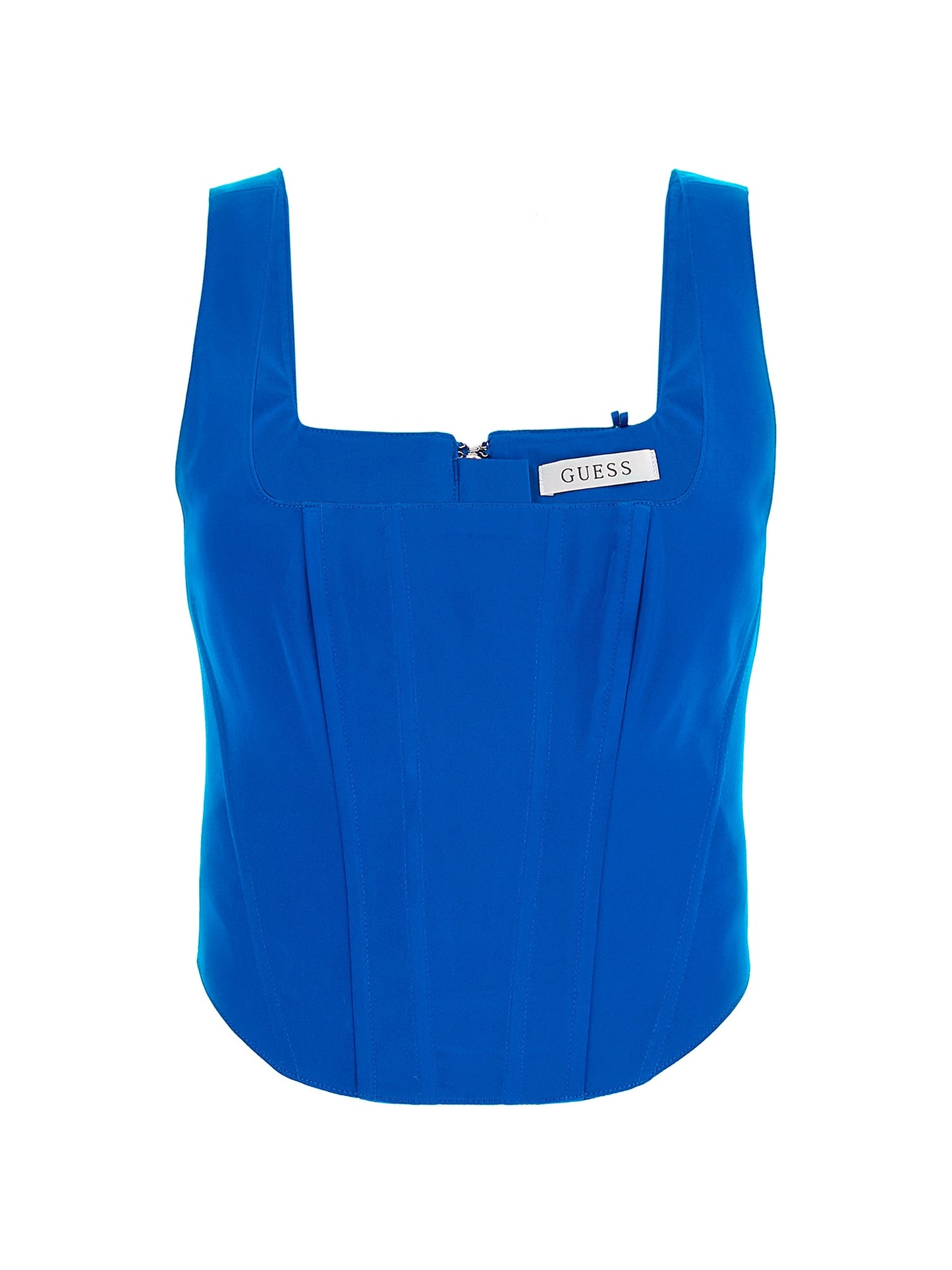 Satin bustier top