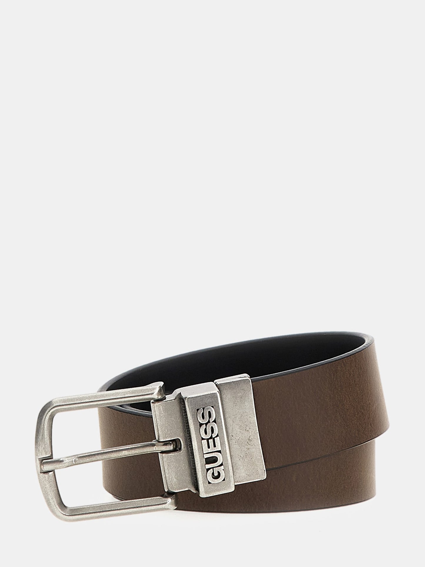 Reversible leather belt_Men