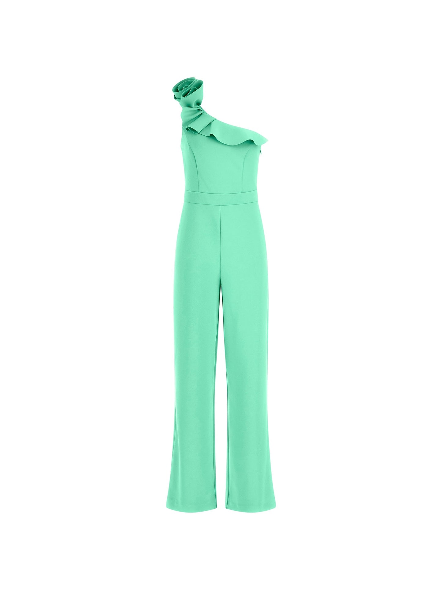 Marciano front bow flare jumpsuit
