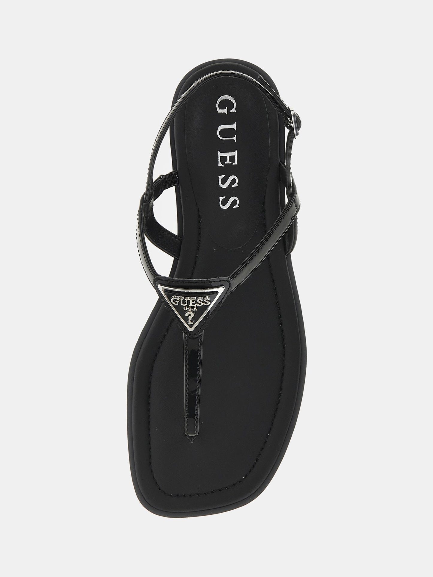 Patent leather Rainey thong sandals
