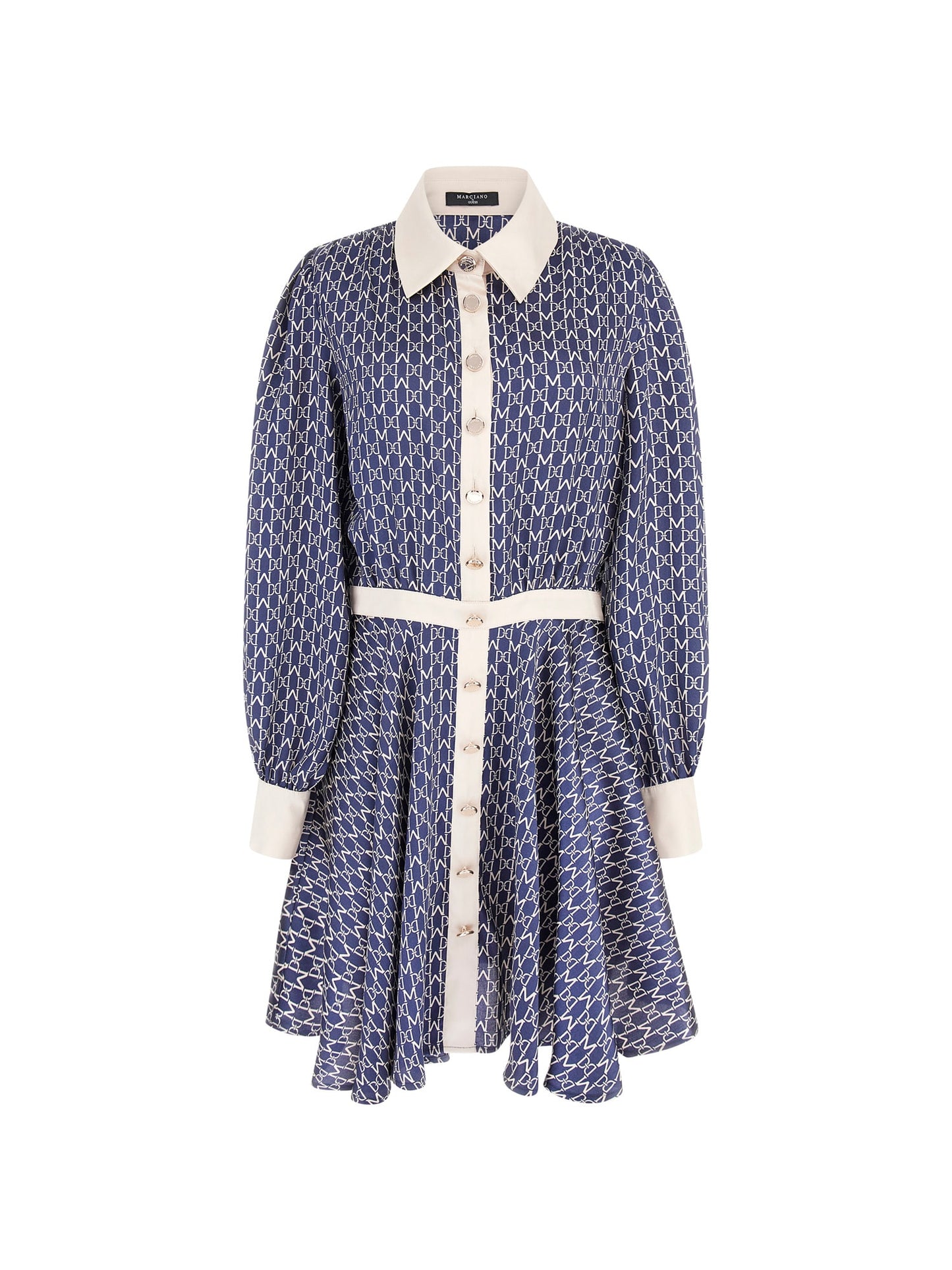 Marciano logo print mini dress