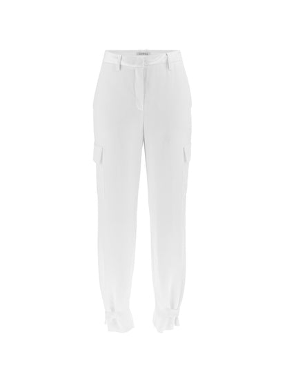 Satin cargo pant
