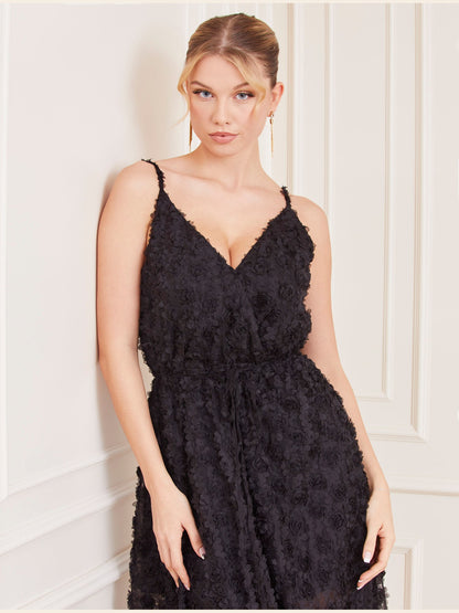 Marciano fit and flare midi dress