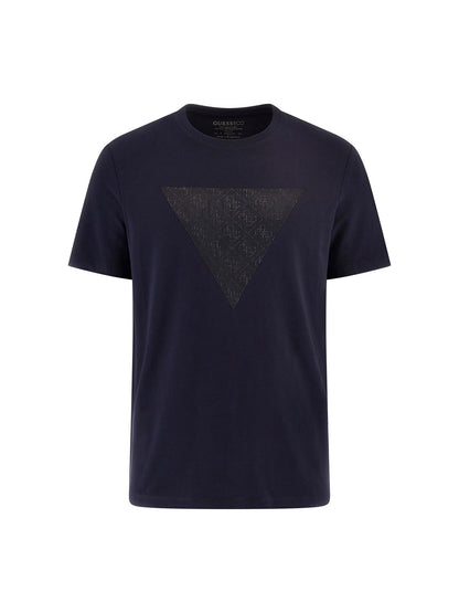 Front triangle logo print t-shirt