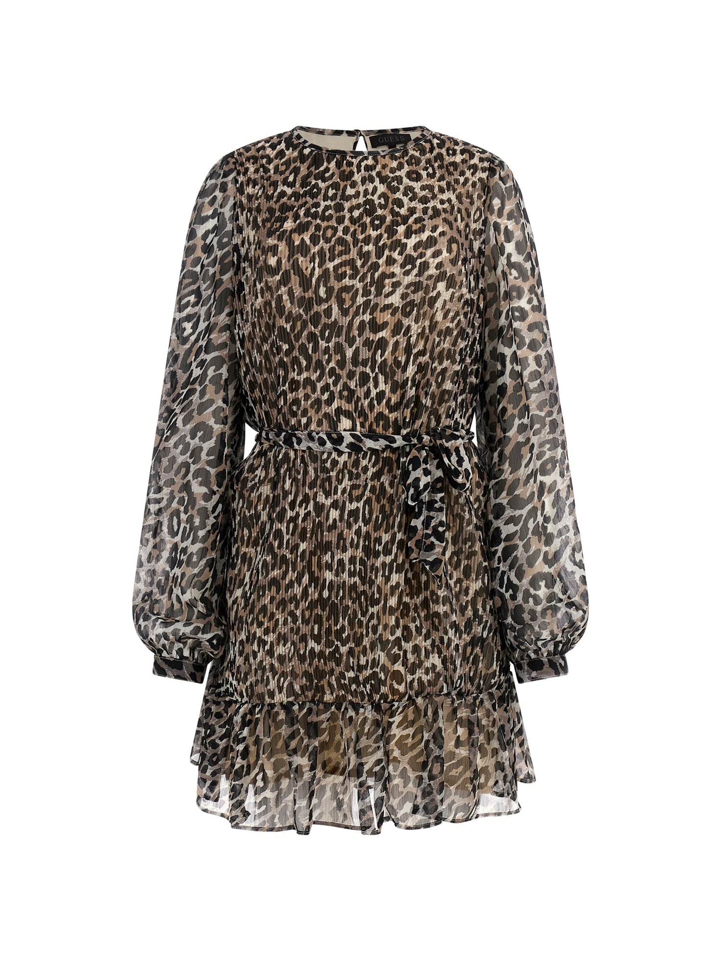 All over print mini dress