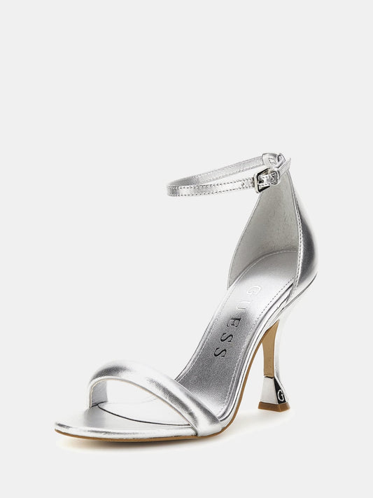 Kabecka laminated leather sandals