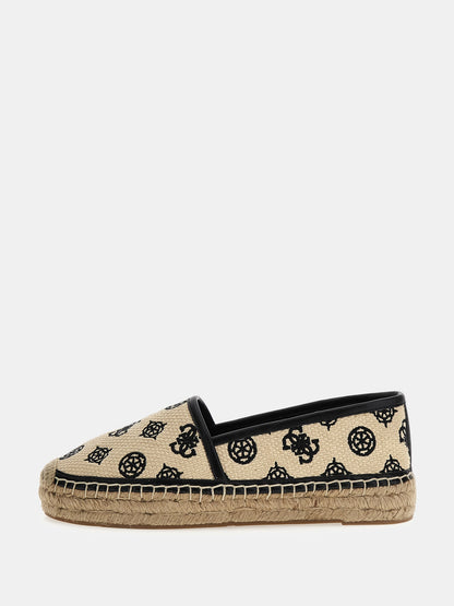 Joelya 4G peony logo espadrilles