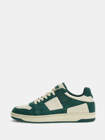 Sava Low mixed-leather sneakers_Men
