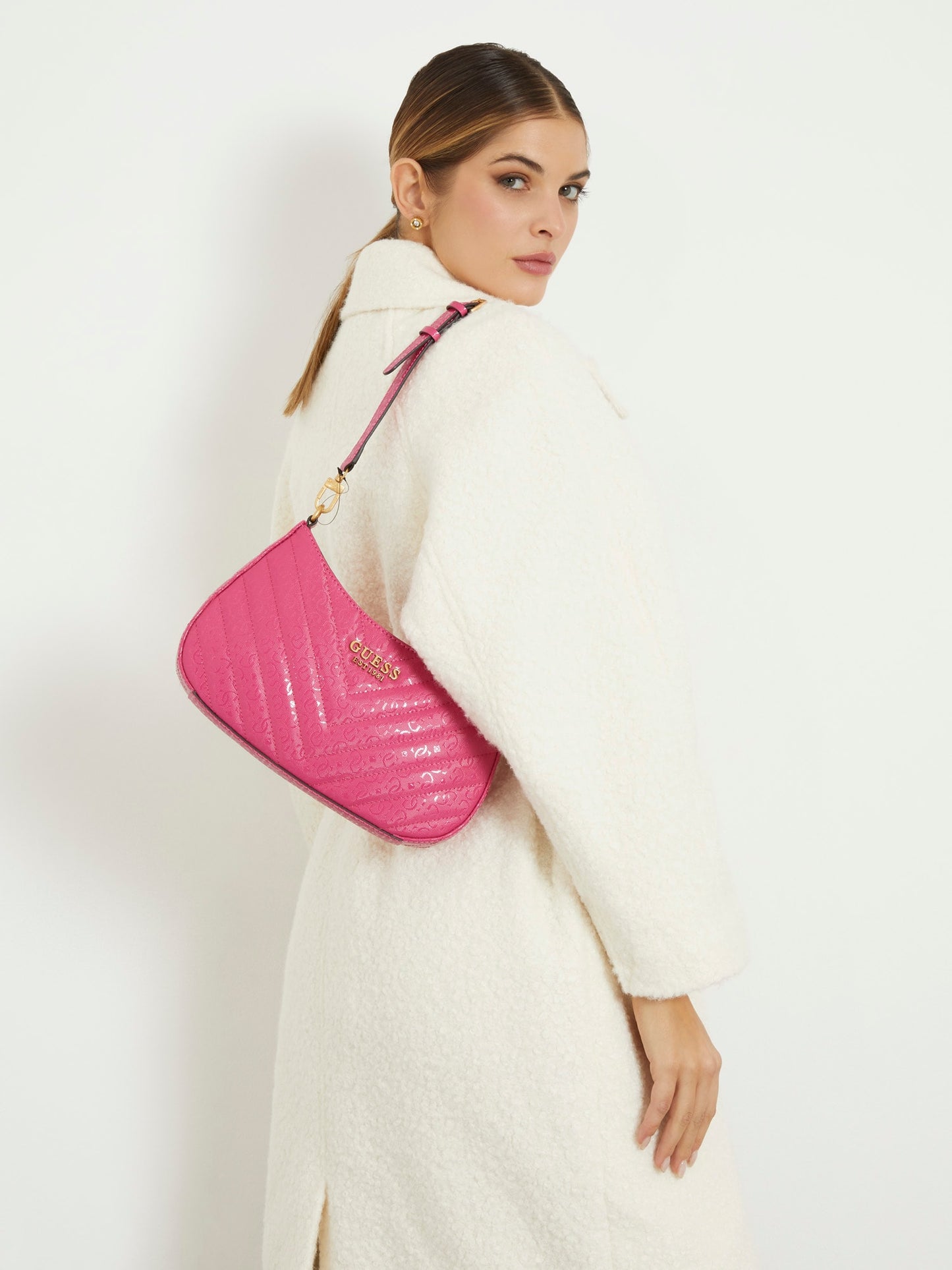 Jania 4G logo shoulder bag