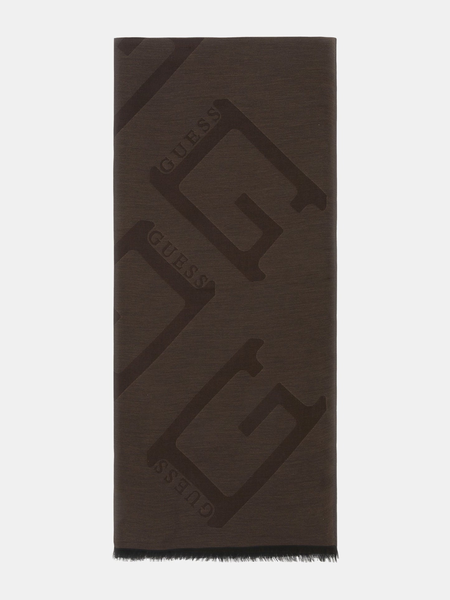 Logo lettering scarf