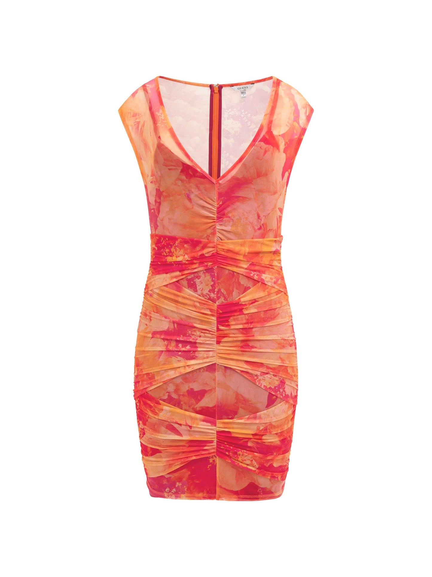 All over print mini dress