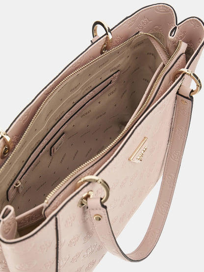 Jena 4G peony logo shopper