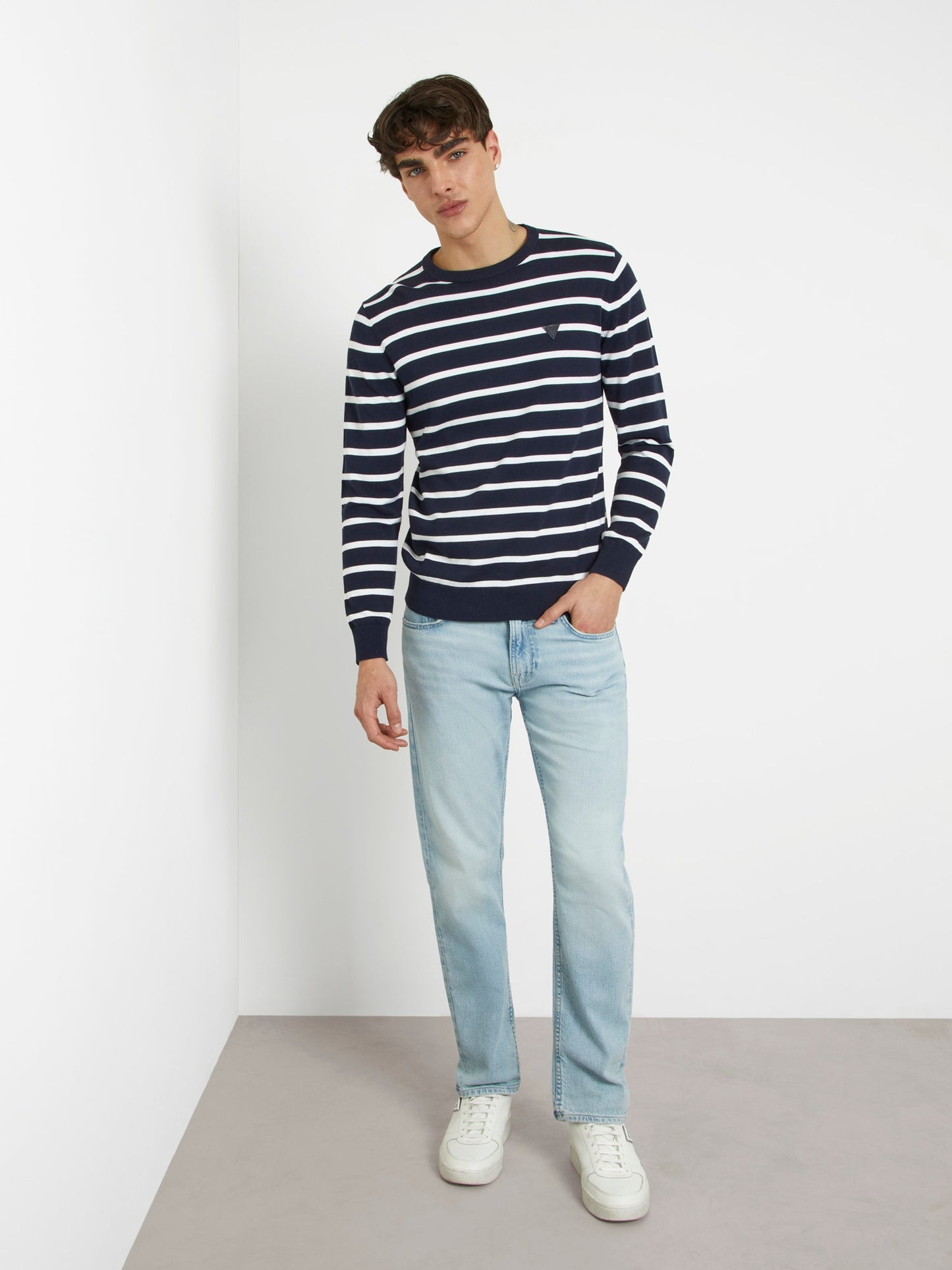 All over stripes sweater