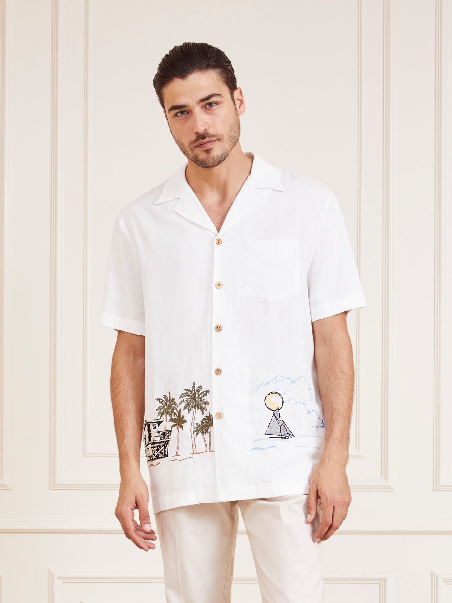 Marciano all over print shirt